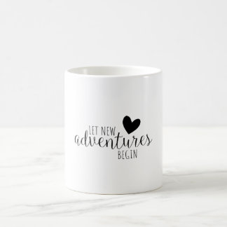 Låt nya Äventyr börja Kaffemugg