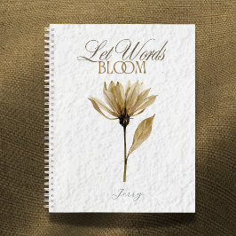 Låt ord blomstra – Pressad blomstertext
