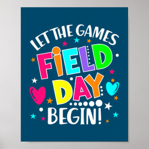 Låt OS-Fält-dagen börja Poster