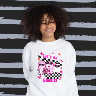 Låt oss åka Ghouls Cute Halloween Spöken T Shirt