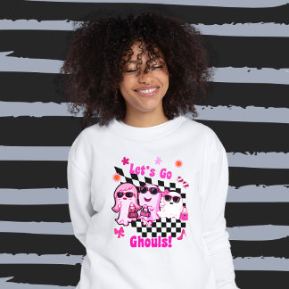Låt oss åka Ghouls Cute Halloween Spöken T Shirt