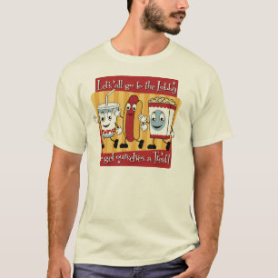 Låt oss alla gå till lobbyen tee shirt