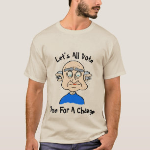 Låt oss alla väljare, redigera lägg till text- T-S T Shirt