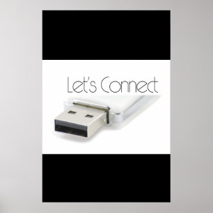 Låt oss ansluta USB Poster