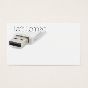 Låt oss ansluta USB Visitkort