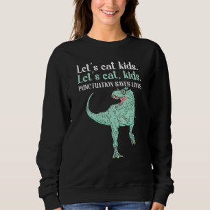 låt oss äta barn interpunktion räddar liv Förskola T Shirt