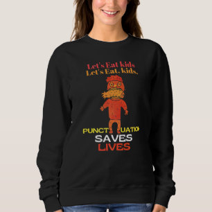 Låt oss äta människor skiljetecken kommer att rädd t shirt