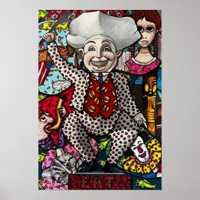 Låt oss äta poster (Framsidan)
