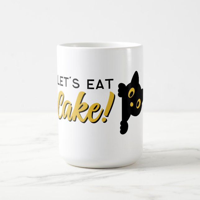 Låt oss äta tårta  kaffemugg (Center)