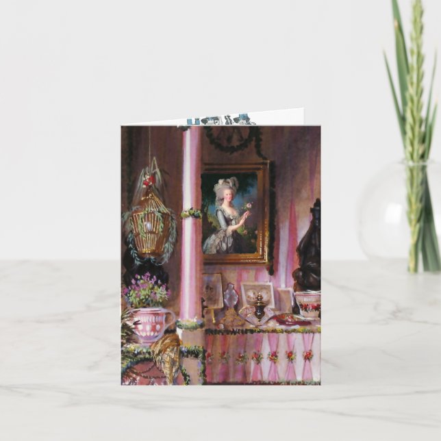 Låt oss äta tårta Marie Antoinette PAPPER/STORLEKA Kort (Framsida)