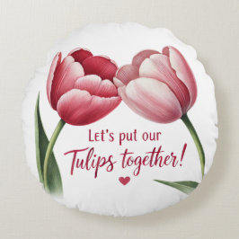 Låt oss att sätta ihop våra tupplar rund kudde