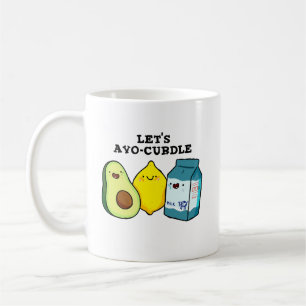 Låt oss Avo-Curdle Funny Food Pun Mugg