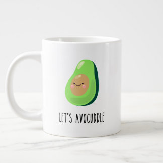 Låt oss Avocuddle-kaffe Mugg Jumbo Mugg