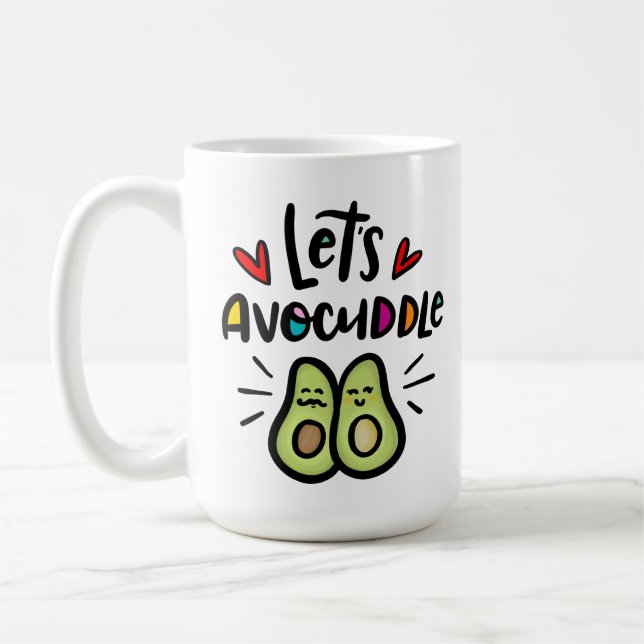 Låt oss Avocuddle Kaffemugg (Vänster)