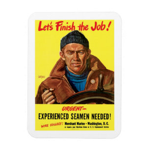 Låt oss Avsluta jobbet! Magnet