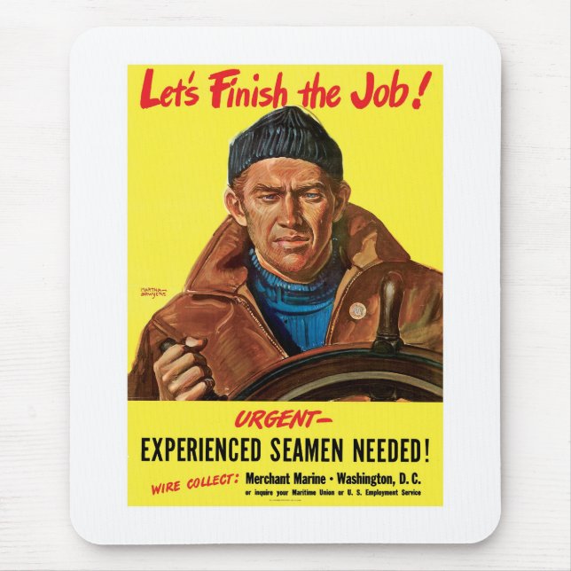 Låt oss Avsluta jobbet! Musmatta (Framsidan)