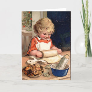 Låt oss baka helgdag! JulVintage Helgkort