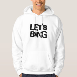 Låt oss Bang Skivans golf-teman Hoodie