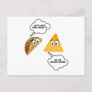 Låt oss bara Taco "Bout it.png Vykort