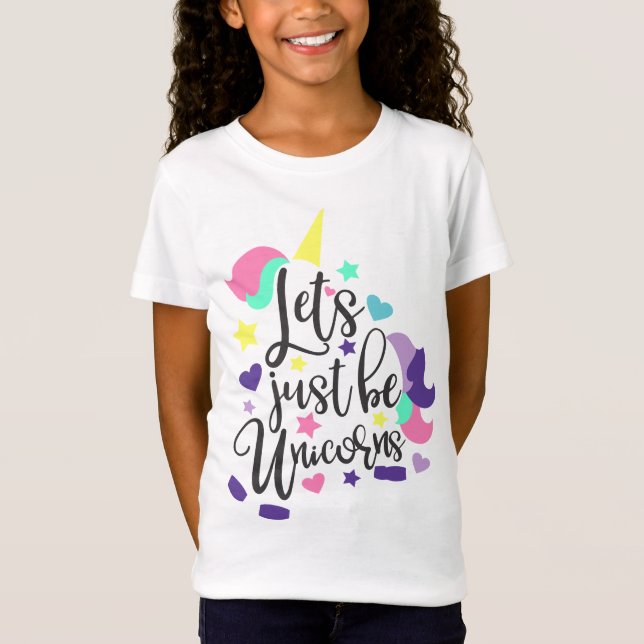 Låt oss bara vara universitet t shirt (Framsida)