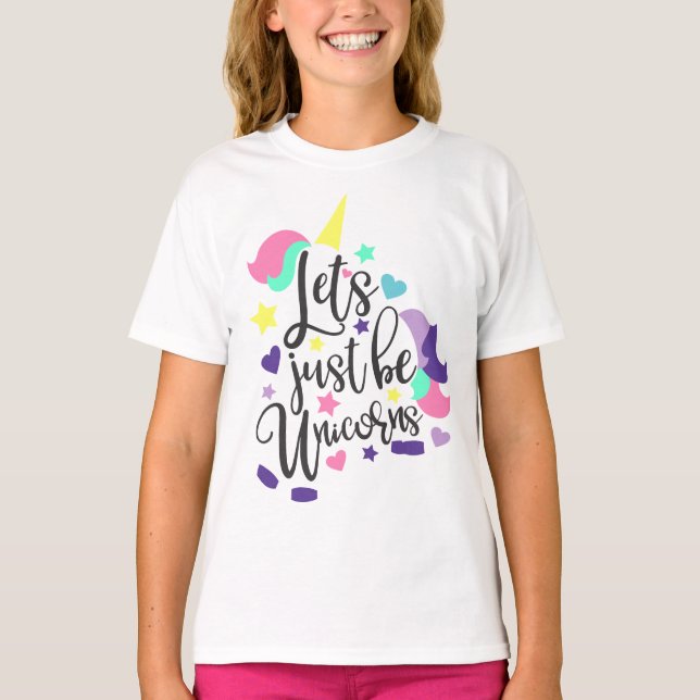 Låt oss bara vara universitet t shirt (Framsida)