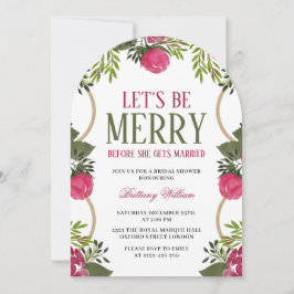 LÅT OSS BE GOD JUL INBJUDNINGSKORT FÖR MÖHIPPAN