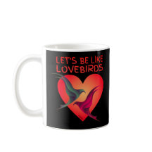 LÅT OSS BE SOM valentines day-presenten LOVEBIRDS