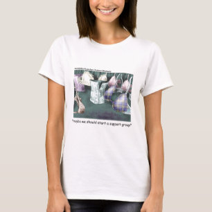 Låt oss bilda en stödgrupp Roliga presenter och t- T-shirt