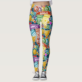 Låt oss BINGO Pop Mode Leggings