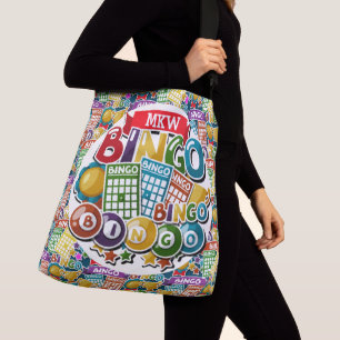 Låt oss BINGO - se Tillbaka ... Tote Bag Axelväska