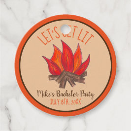 Låt oss bli berusade Sjungmöhippa Möhippa Campingp Gåvor Etiketter