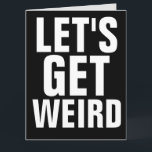 LÅT OSS BLI KONSTIGA STORA FÖDELSEDAGKORT HUSTRU M KORT<br><div class="desc">LÅT OSS BLI KONSTIGA PÅ DIN FÖDELSEDAG. STORT FÖDELSEDAGKORT</div>