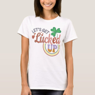 Låt oss bli lyckliga t shirt