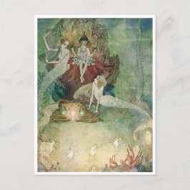 Låt oss Bli Sjöjungfruar Tillsammans av Dorothy La Vykort