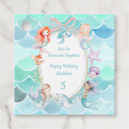 Låt oss Bli Sjöjungfruar tillsammans Sjöjungfru Pa Gåvor Etiketter