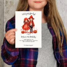 Låt oss bli skämd! Spooktacular barns födelsedag p