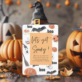 Låt oss bli skumma | Halloweenfest | Inbjudningar
