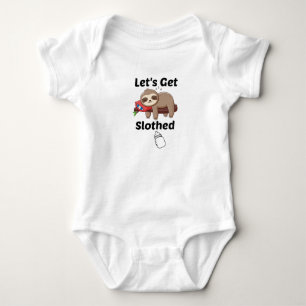 Låt oss bli slotsade, Babypresent Trögdjur Present T Shirt