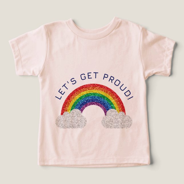 Låt oss bli stolta T-shirt (Design Framsida)