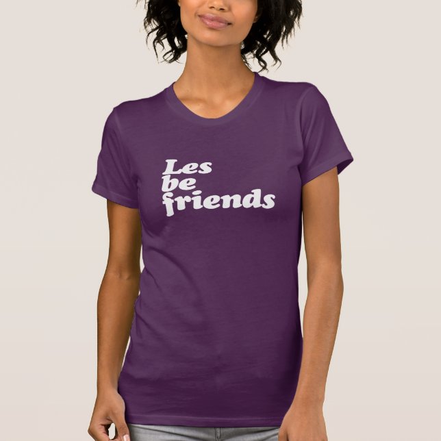 LÅT OSS BLI VÄNNER T-SHIRT (Framsida)