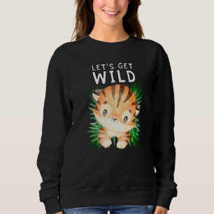Låt oss bli vilda Zoo-djur Safari-fest på Zoo T Shirt