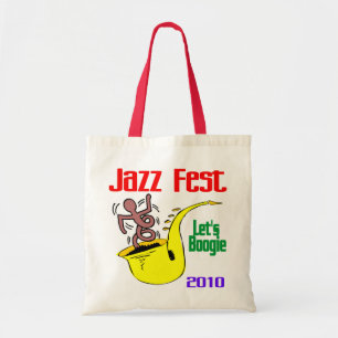 Låt oss Boogie vid Jazz Fest Tygkasse