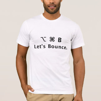 Låt oss Bounce. Tee Shirt