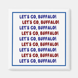 Låt oss, Buffalo! Magnet