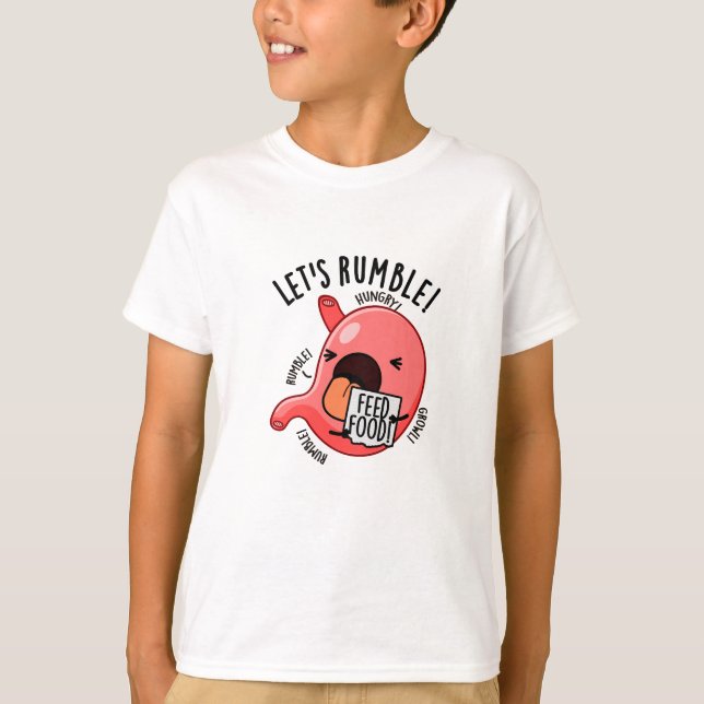Låt oss busa Rolig magskämt  T Shirt (Framsida)