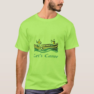 Låt oss Canoe Tee