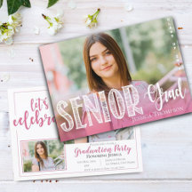 Låt oss Celebrate | Senior Grad | ROSA STUDENTEN
