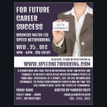 Låt oss Connect, Hastighetsnätverksannonsering Reklamblad<br><div class="desc">Låt oss Connect,  Speed Networking Event Advertising Flyer från Affärskort Store.</div>