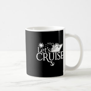 Låt oss Cruise Manar Women Kids Vacation Summer Fa Kaffemugg