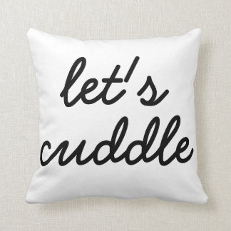 Låt oss Cuddle Pillow Kudde